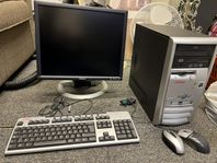compaq stationär dator dell skärm 