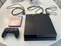 PlayStation 4 (PS4) 500GB CUH-1116A + Tillbehör