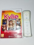 wii kontroll med silikonskydd + Kylie sing & dance spelet