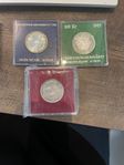 Minnesmynt 100 kr /925 /16gram st