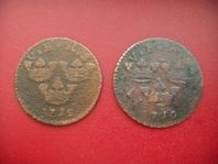 2 SVENSK MYNT  1719 