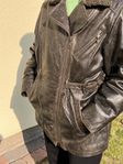 Fodrad skinnjacka