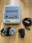 Super Nintendo med kontroll 