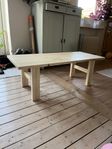 Soffbord massiv furu 28 mm, kan måttbeställas