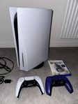 Playstation 5 (PS5) Disk Edition + 2 handkontroller & FIFA23