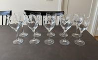 10x Kosta Boda Château vitvinsglas