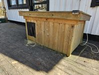 Hundkoja, isolerad, medium, terrier, fralla, tax