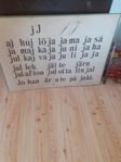 gammal skolplansch 
