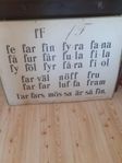 gammal skolplansch 