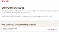 Scandic Corporate Check