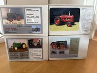 Modellbygge traktor 4 olika