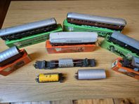 Modelljärnväg Märklin olika vagnar