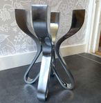 Snygg design ljusstake "Chorus" metall UMBRA silver retro