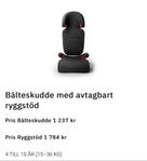 bilbarnstol 