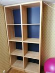 Ikea bokhylla i bokfaner