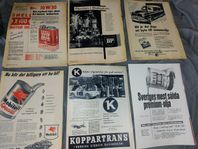 30 st Retro motorolja Mack reklam - 1950talet