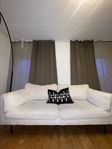 Xenia 3-sits soffa - Teddy, vit