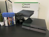 Playstation 4 med spel PS4 