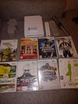 Nintendo Wii med många spel+hdmi adapter