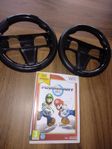 wii Mario Kart + tillbehör 