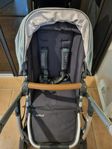 UPPAbaby CRUZ barnvagn inkl transportväska + tillbehör 