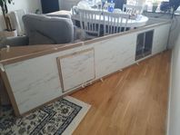 Ikea Bänkskiva EKABCKEN Vit + Underlimmad diskho 