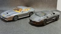 Nya Burago Ferrari 550 Maranello & Lamborghini Reventon