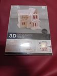 3D trä hus