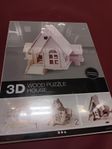 3D trä hus 