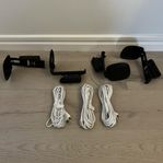 Flexson Väggfäste / Apparatkabel C7 5m (SONOS One m.fl.)