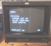 Sony pvm 14m4e RGB component CRT monitor for gaming retro 