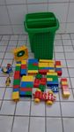 LEGO DUPLO GRÖNA HINKEN MED LOCK OCH EXTRA DELAR