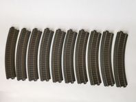 C-Räls, Märklin 24130, 10st i nyskick