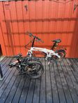 Fina Hopfällbara elcyklar säljes 