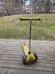Mini Micro sparkcykel gul