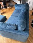 Soffa i sammet