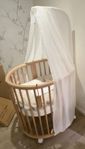 HELT NY Stokke Sleepi Mini V3 barnsäng med alla tillbehör