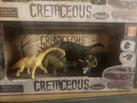 Cretaceous Dinosaur 4 st ( Rörliga )