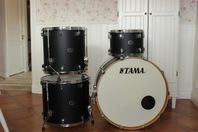 Tama Silverstar matt svart + extra golvpuka