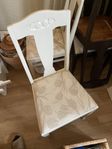 4 vita äpplet stolar - klassiska och charmiga 
