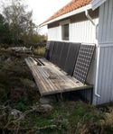 Solpaneler med tillhörande batterier