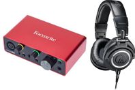 Scarlet Solo & Audio technica m50x