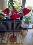 Retro golvlampa 3-armad