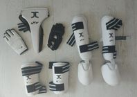 Teakwondo - skydd set.