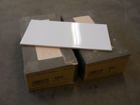 Kakel - Aleluia Ceramicas White Glossy Plus. 20 x 40 cm