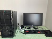Gaming Dator setup