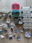 LED, lysdioder, breadboard och resistorer 