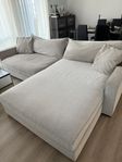 Beige Rossi soffa 