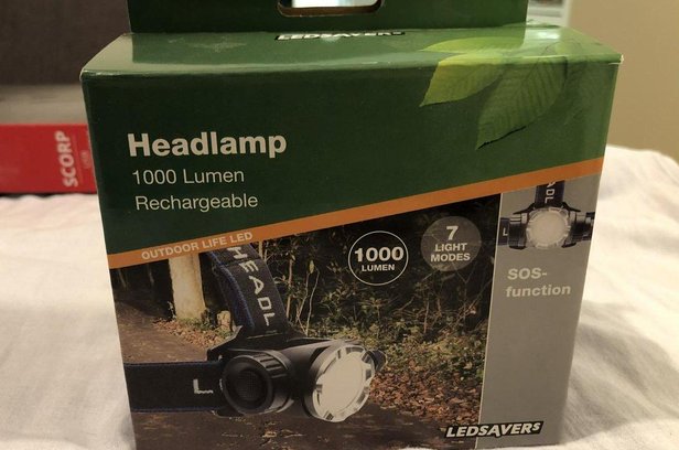 Ledsavers Pannlampa