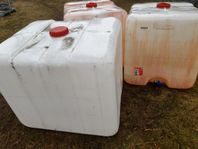 plasttankar med kran ,1000liter